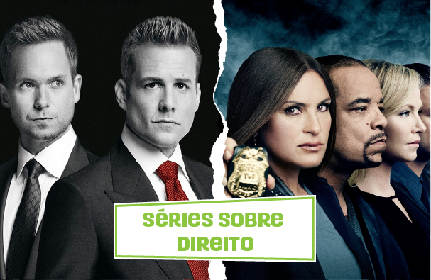 Suits e Law & Order são exemplos de séries sobre Direito